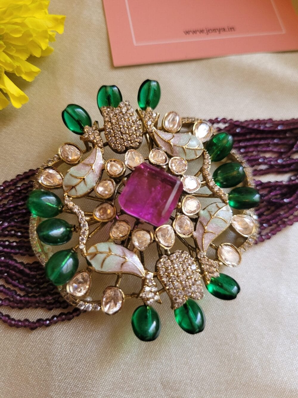 Bhavya Polki Bracelet - Image 2