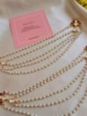 Pearl Layered Hair Chain