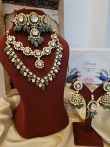 Kamaya Polki Bridal Combo Set