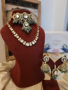 Ziya Polki Bridal Combo Set