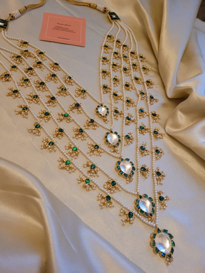 Anaisha Kundan Five Layered Set - Image 6