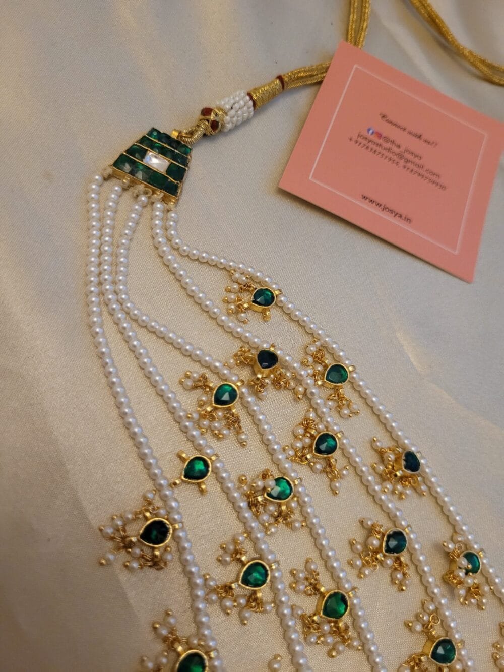 Anaisha Kundan Five Layered Set - Image 2