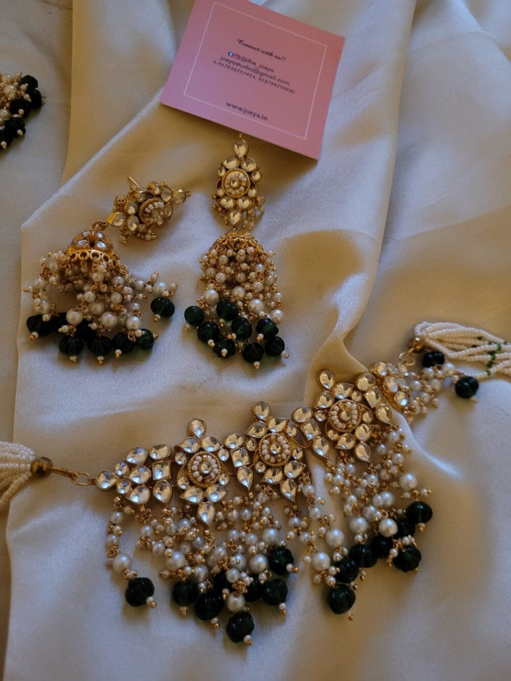 Bhavika Kundan Choker Set - Image 5