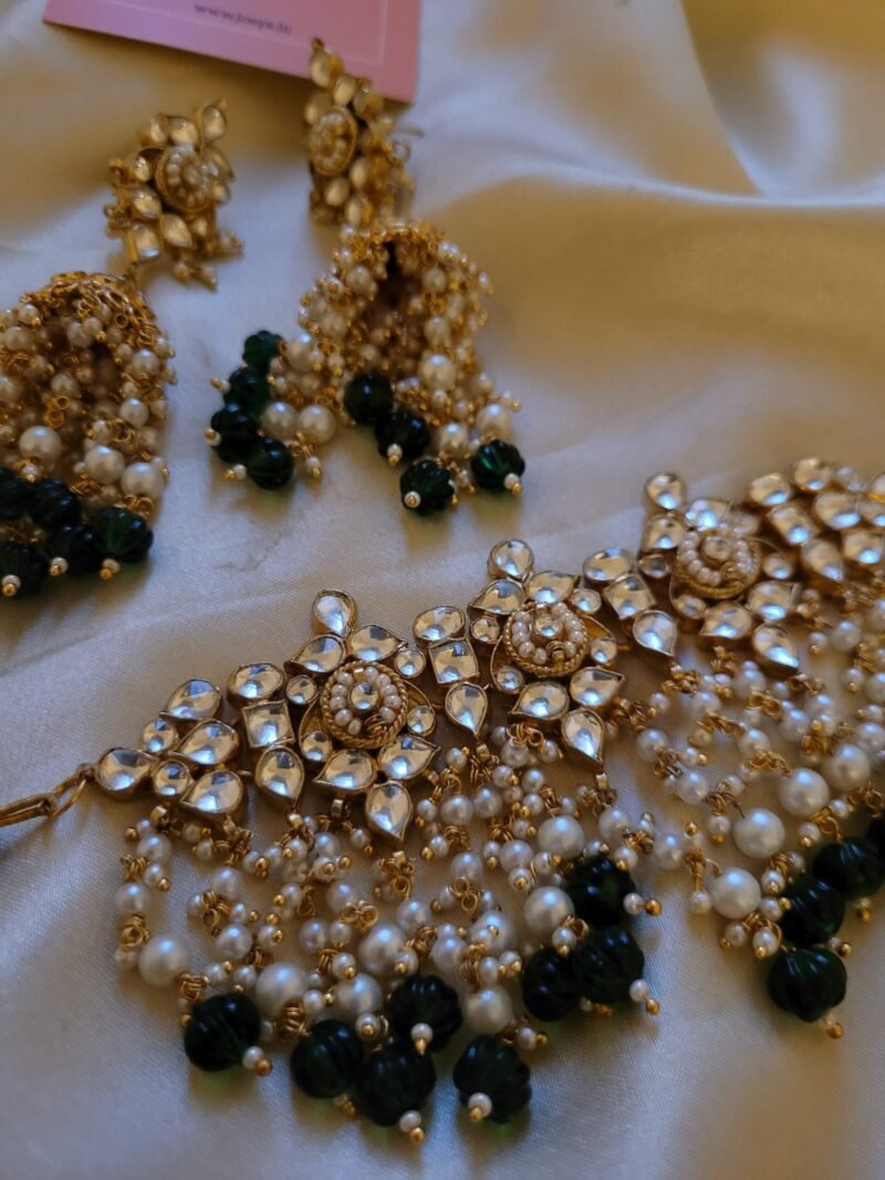 Aaheli Kundan Bridal Set - Image 9