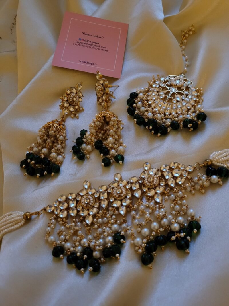Aaheli Kundan Bridal Set - Image 7