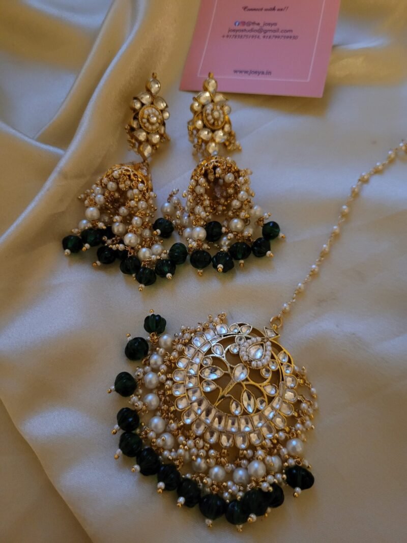 Aaheli Kundan Bridal Set - Image 6
