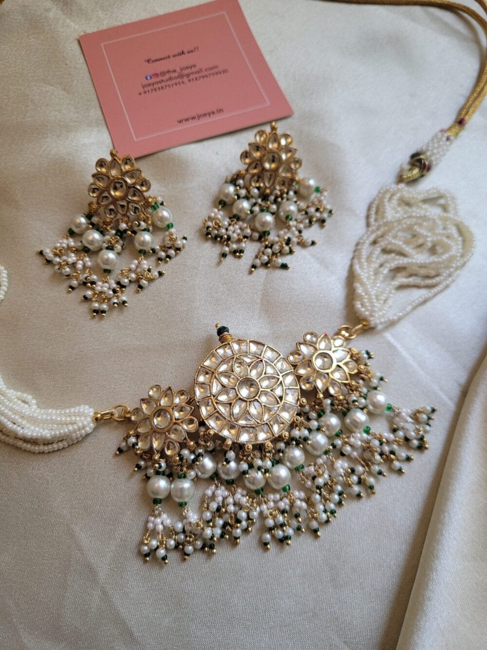 Aashna Kundan Choker Set - Image 7