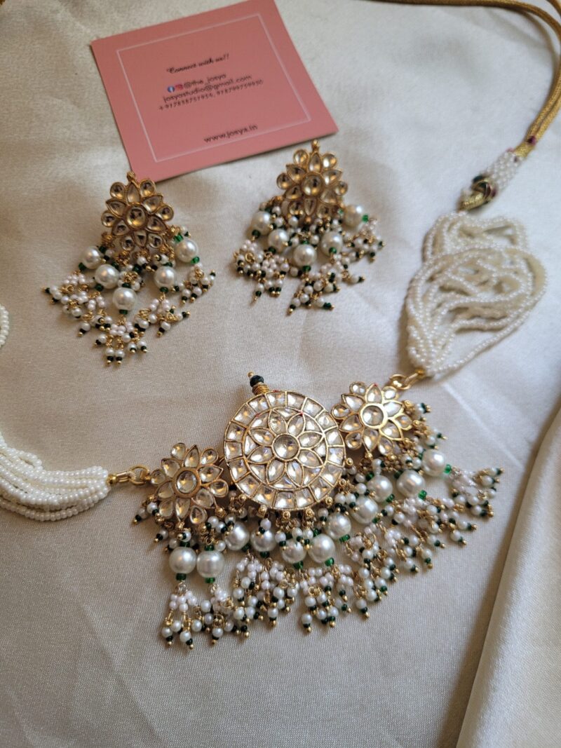 Aashna Kundan Choker Set - Image 7