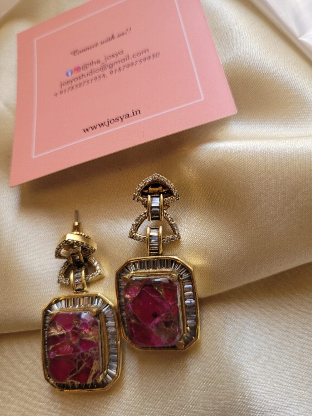 Ria Diamond Earrings - Image 4
