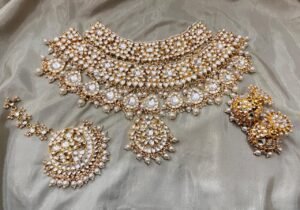Alia Bridal Kundan Choker set (MADE ON ORDER)