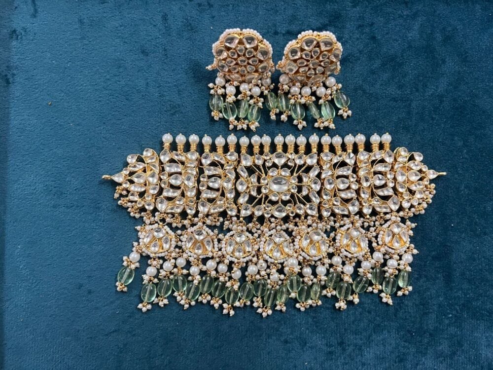 Kamya Kundan Choker set (MADE ON ORDER)