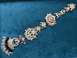 Pavitra Kundan Hair Braid Accessory (MADE ON ORDER)