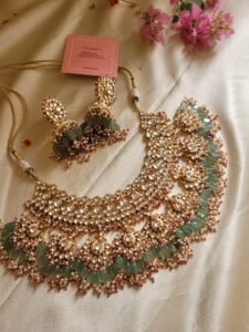 Trisha Bridal Kundan Necklace Set