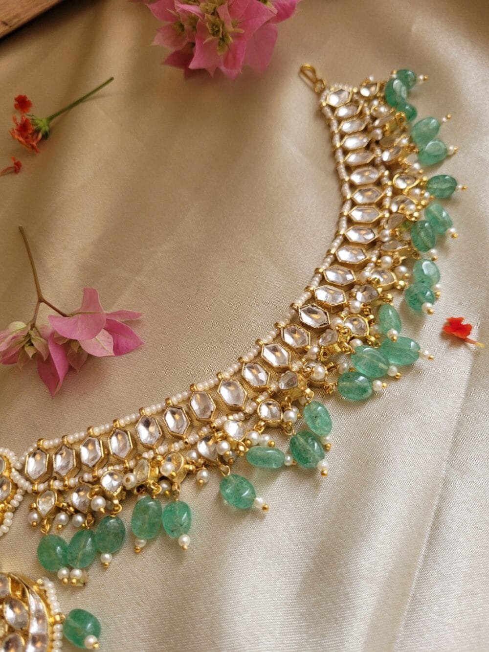 Maahi Kundan Mathapatti (Mint Green) - Image 5
