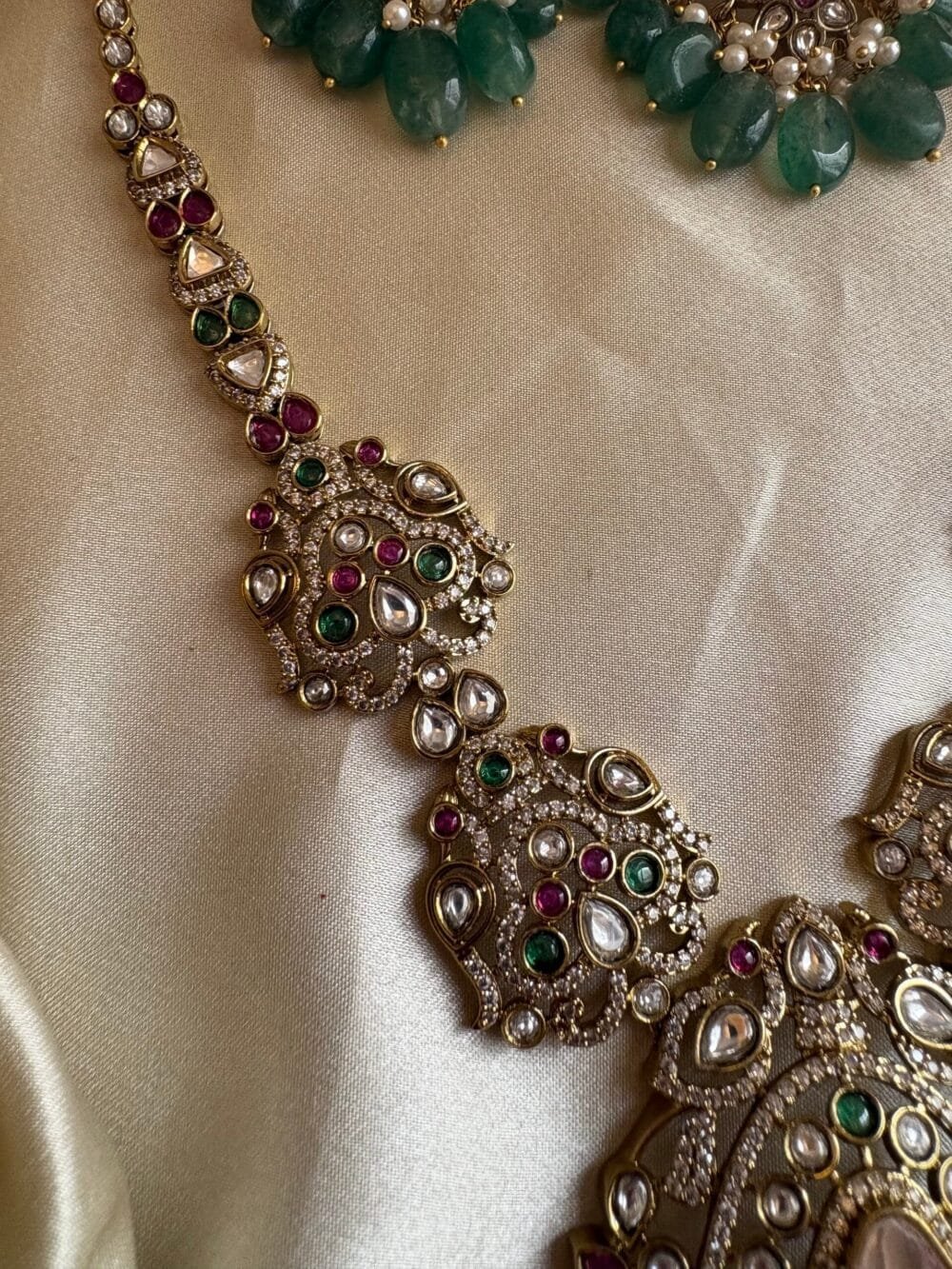 Harini Polki Necklace set - Image 5