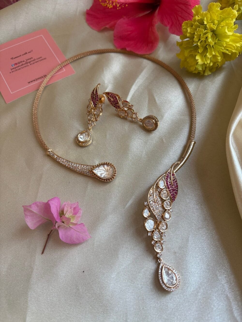 Madhulika Hasli Necklace Set