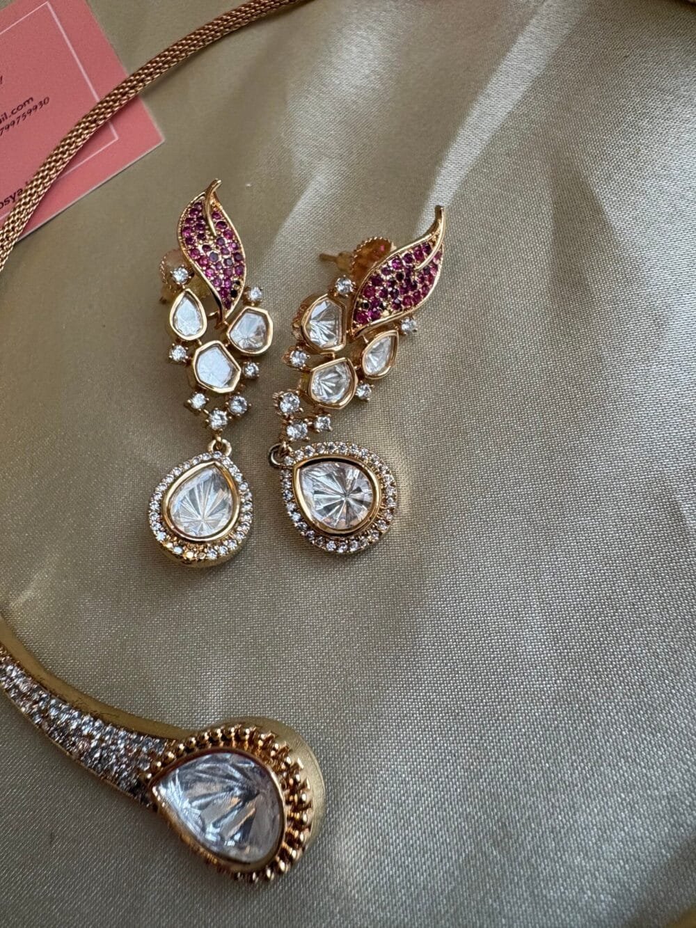 Madhulika Hasli Necklace Set - Image 3
