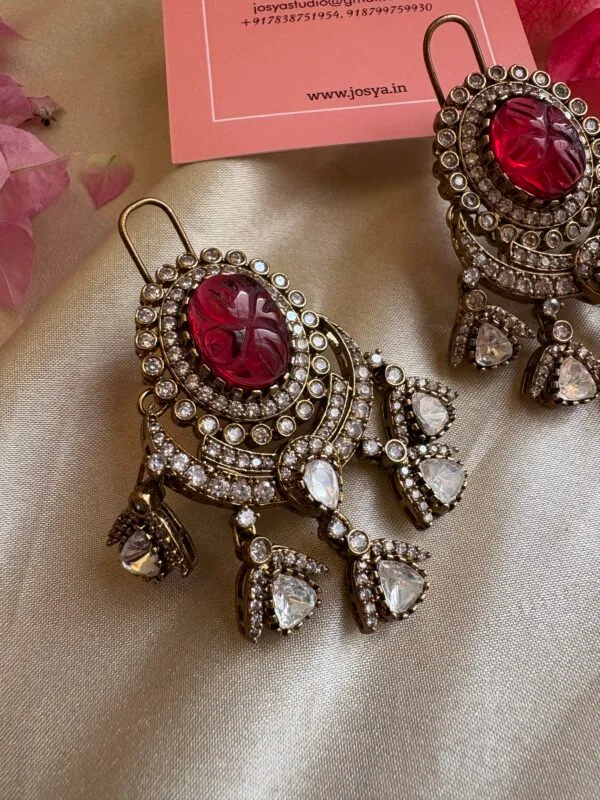 Nimisha Polki Earrings - Image 3