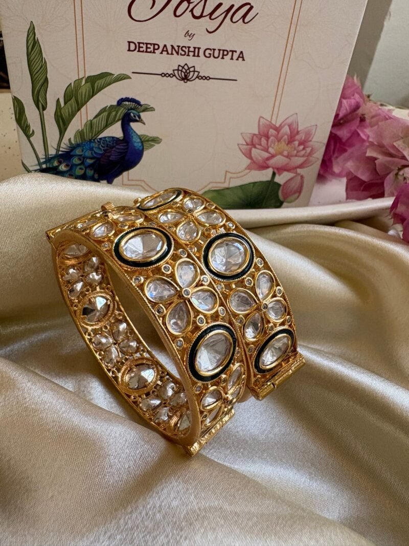 Veena Polki Bangles - Image 3