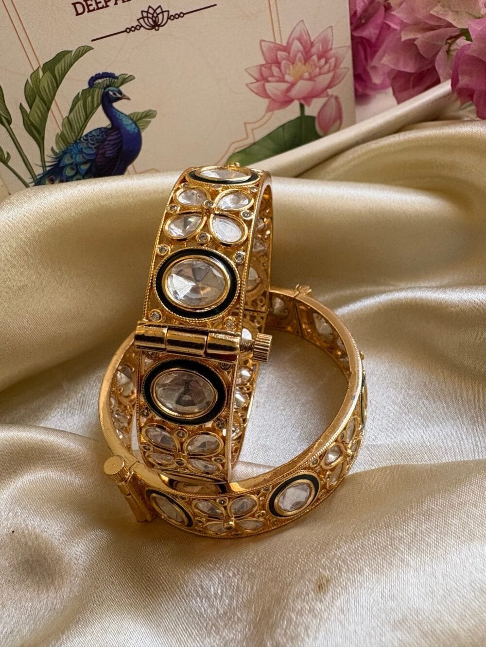 Veena Polki Bangles - Image 5