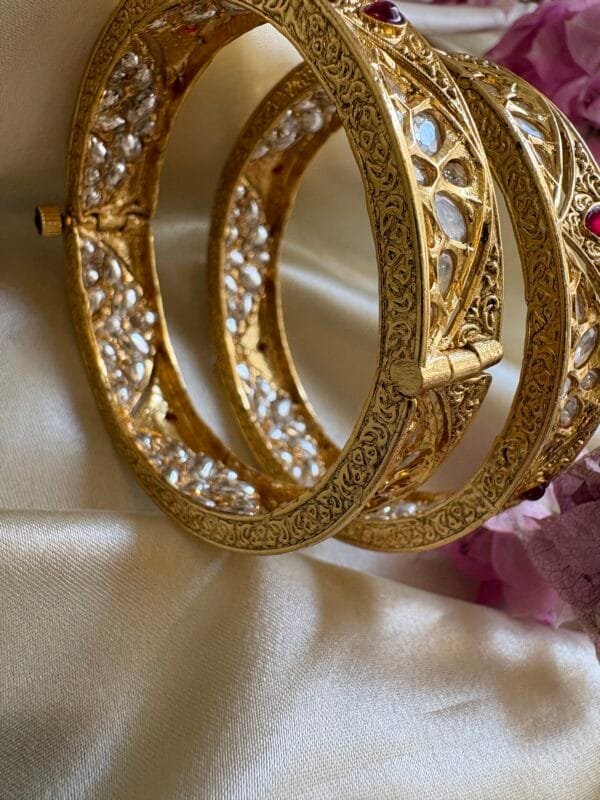 Sevya Polki Bangles - Image 4