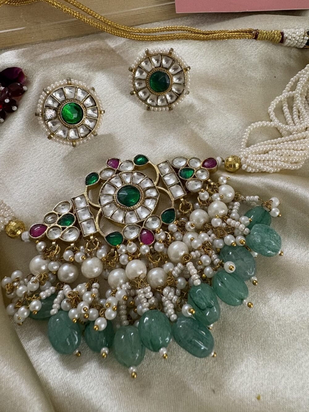 Pragya Kundan Choker Set - Image 2