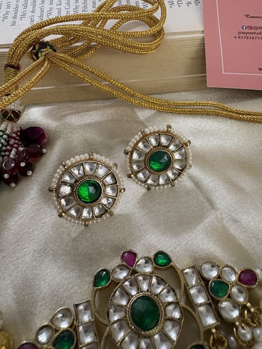 Pragya Kundan Choker Set - Image 3
