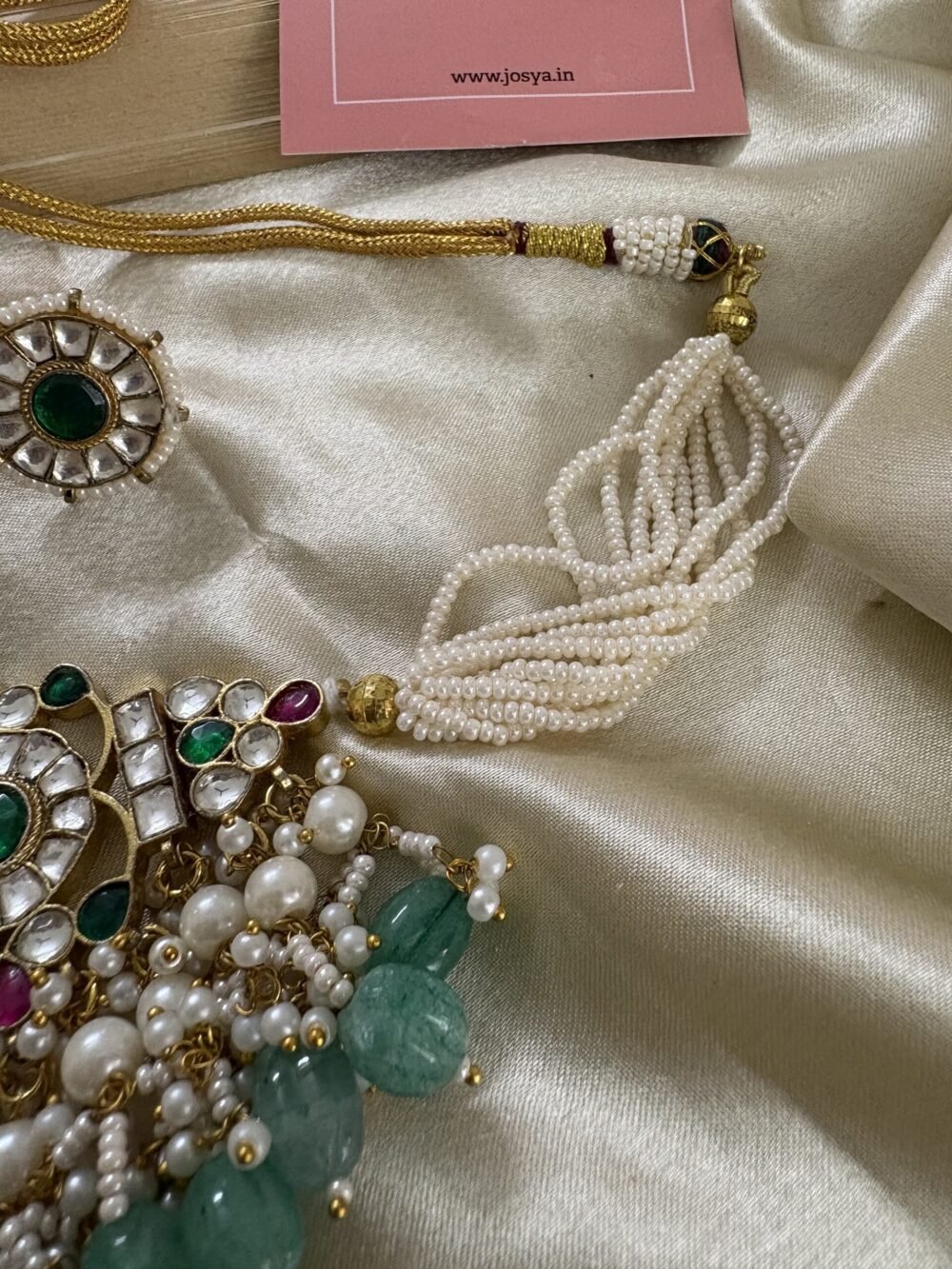 Pragya Kundan Choker Set - Image 5