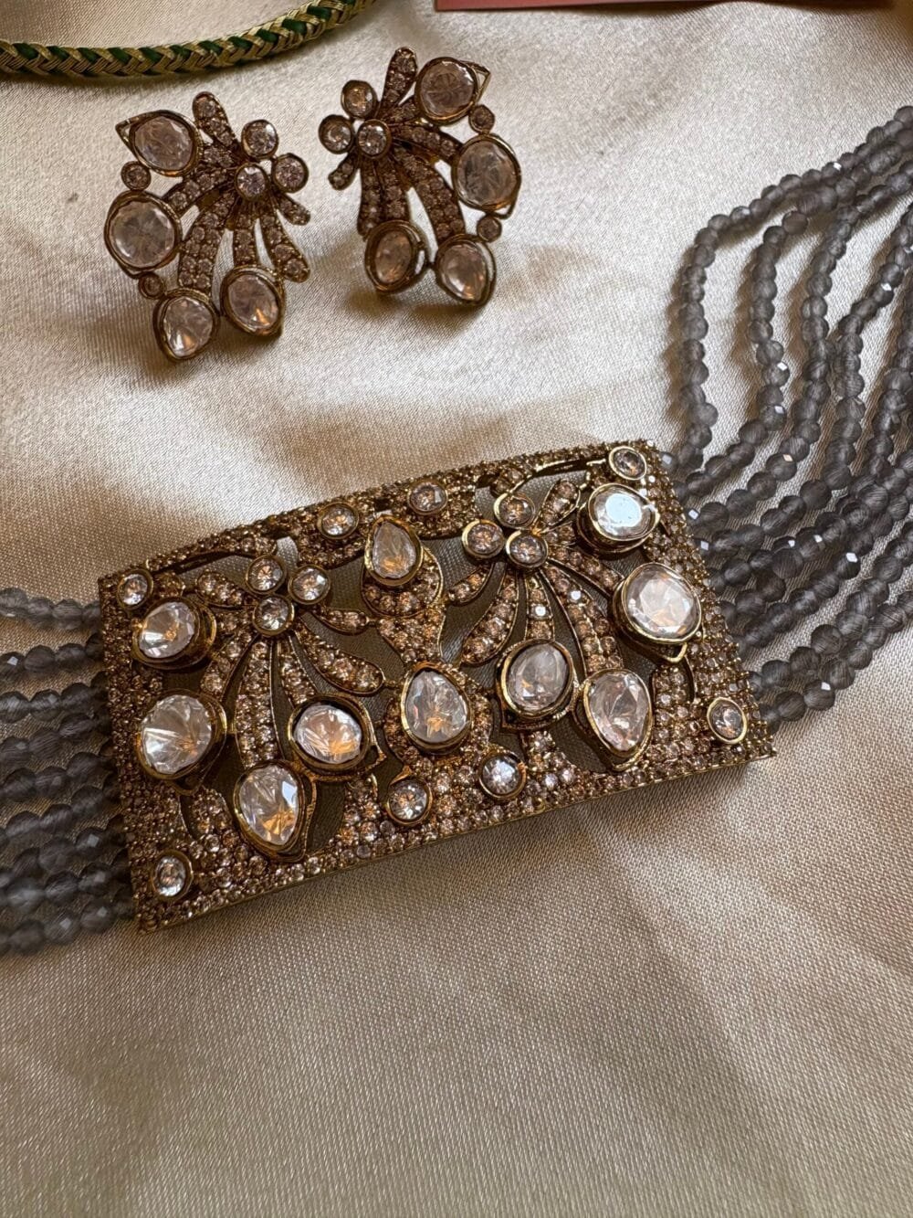 Janya Polki Choker Set - Image 2