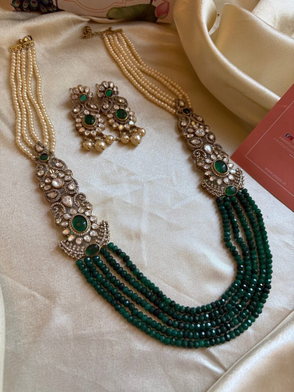 Tvisha Polki Necklace Set