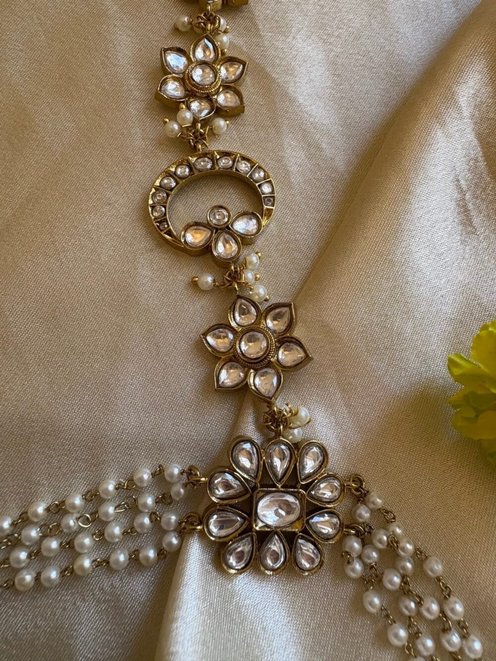 Indu Polki Kundan Hathphool - Image 2