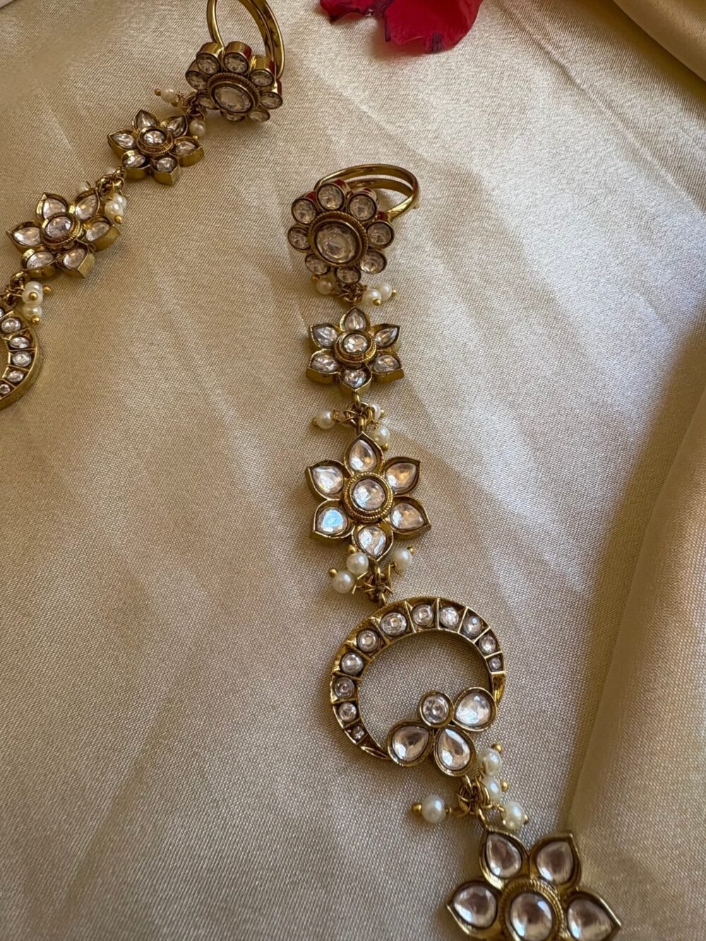 Indu Polki Kundan Hathphool - Image 3