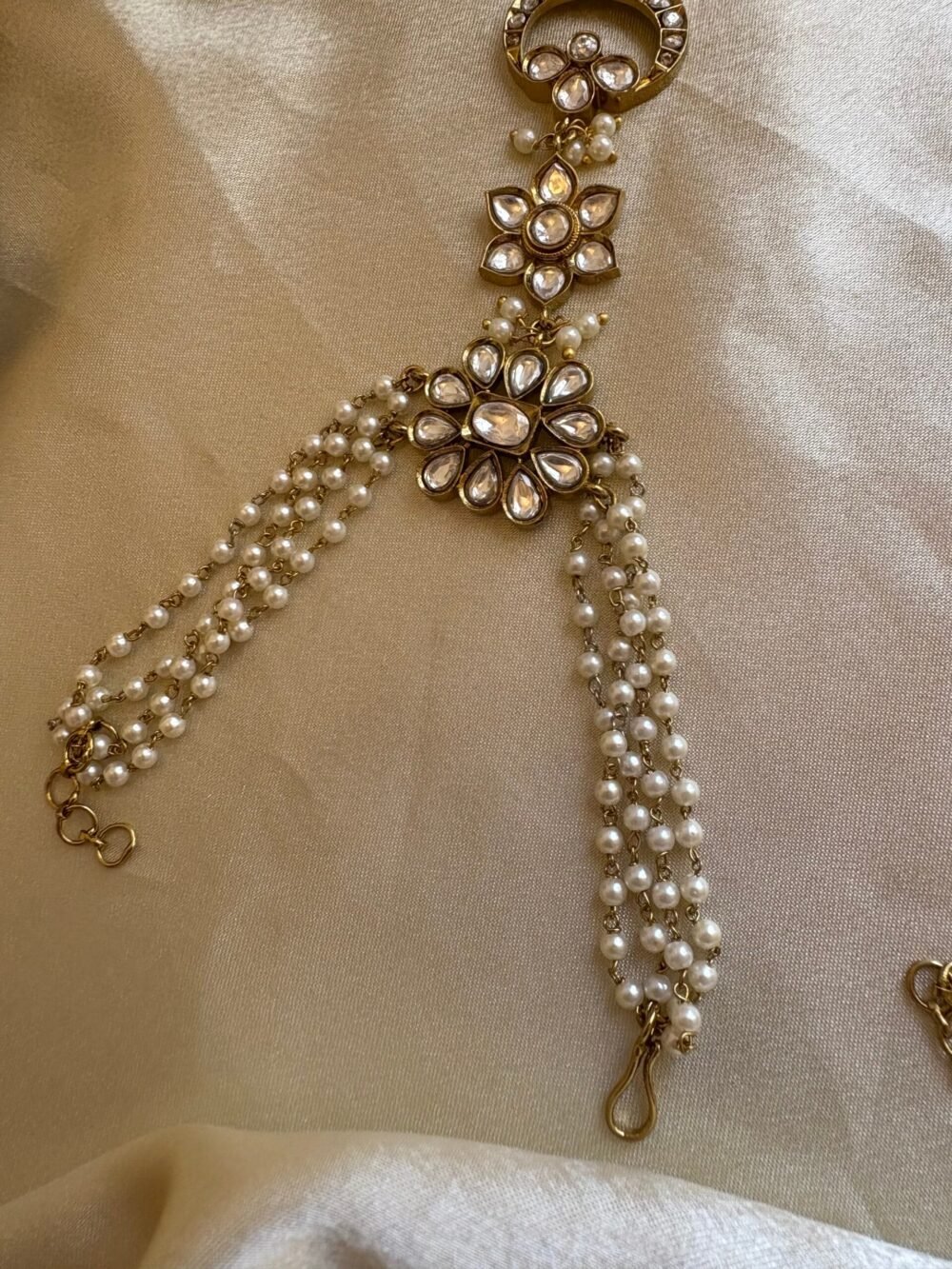 Indu Polki Kundan Hathphool - Image 4