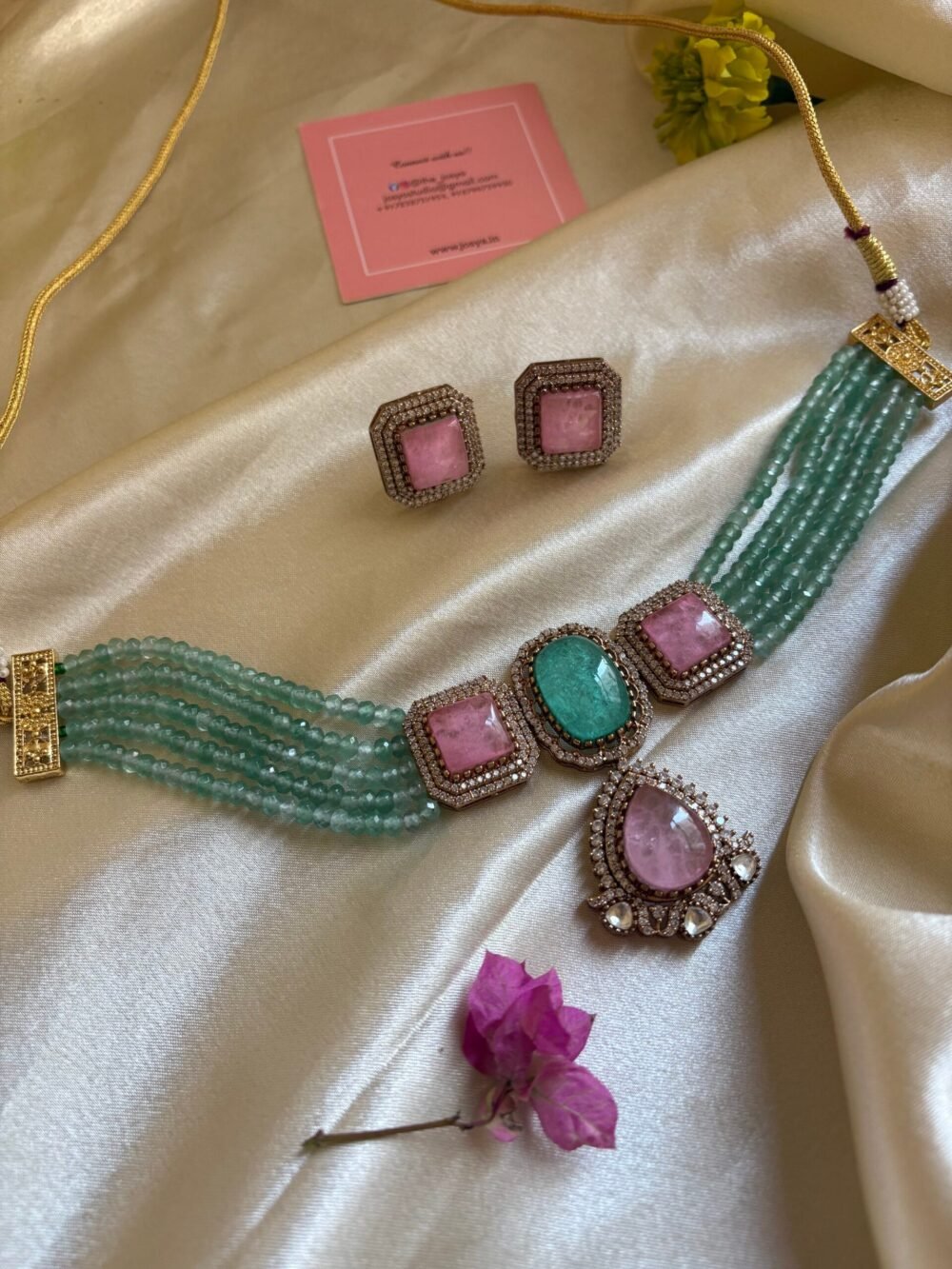 Aarohi Polki Choker Set