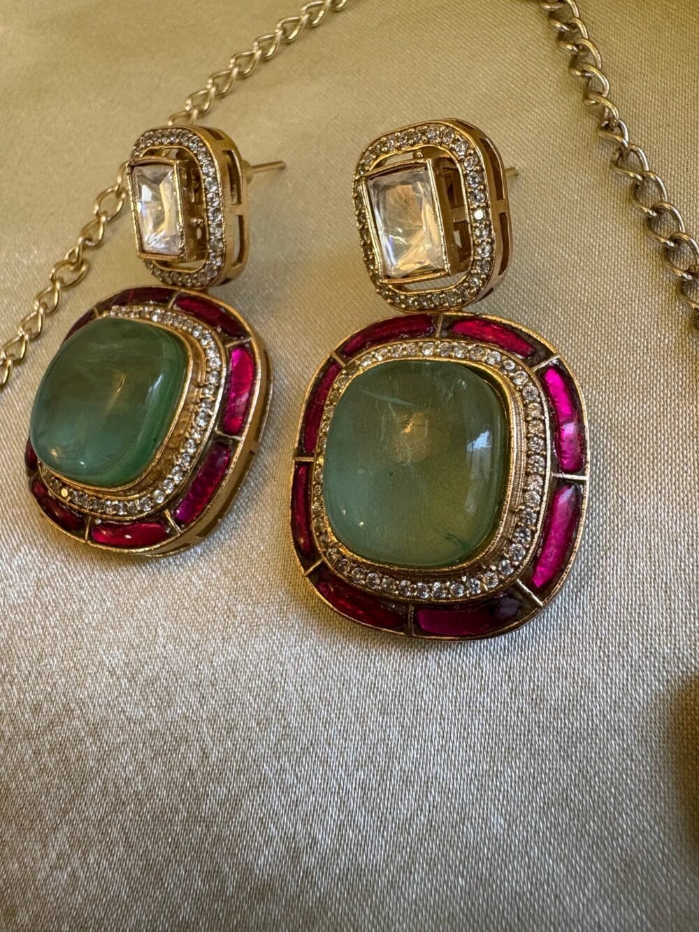Isabella Polki Necklace set - Image 5