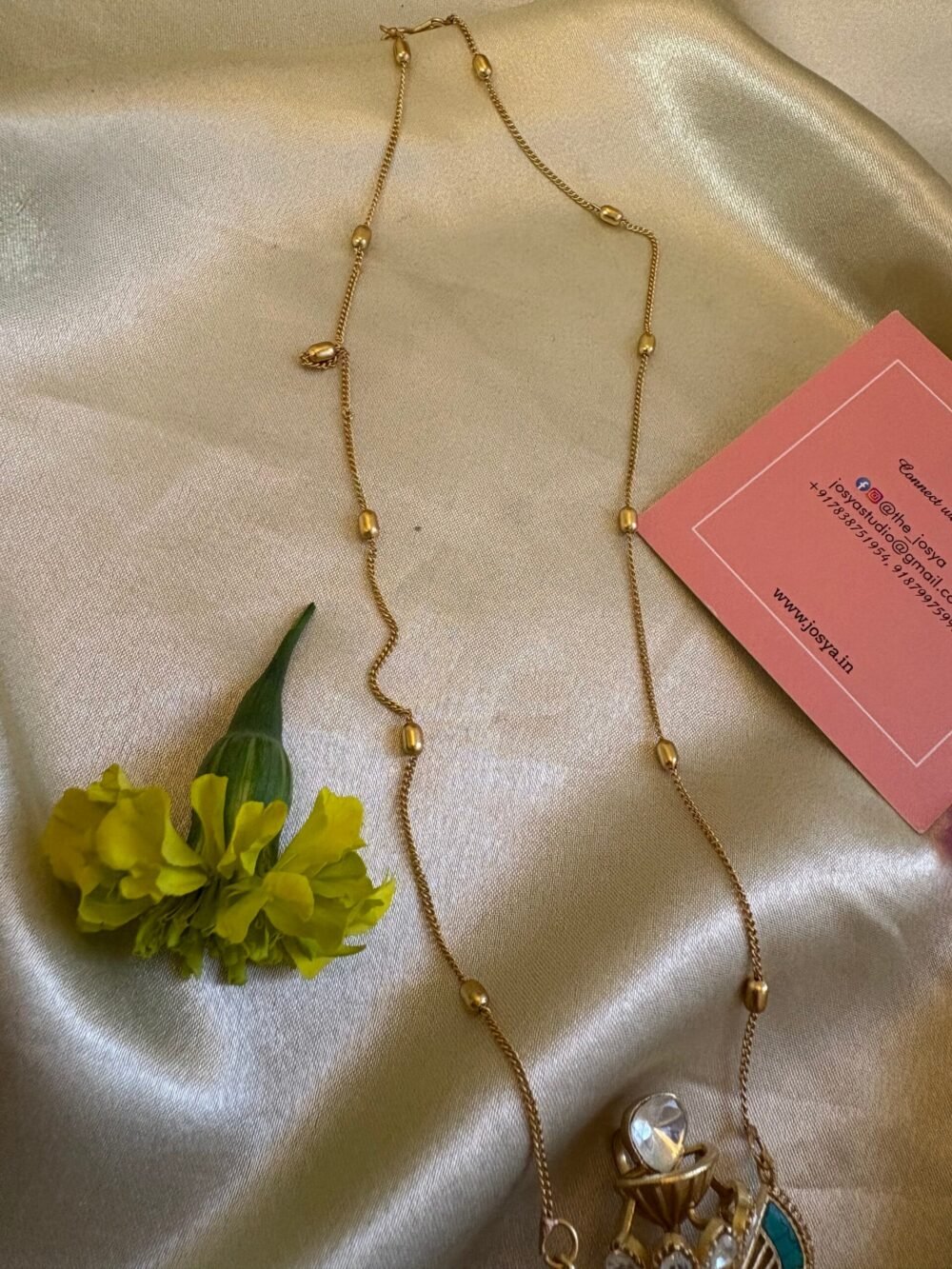 Siddhika Pendant Necklace Set - Image 6