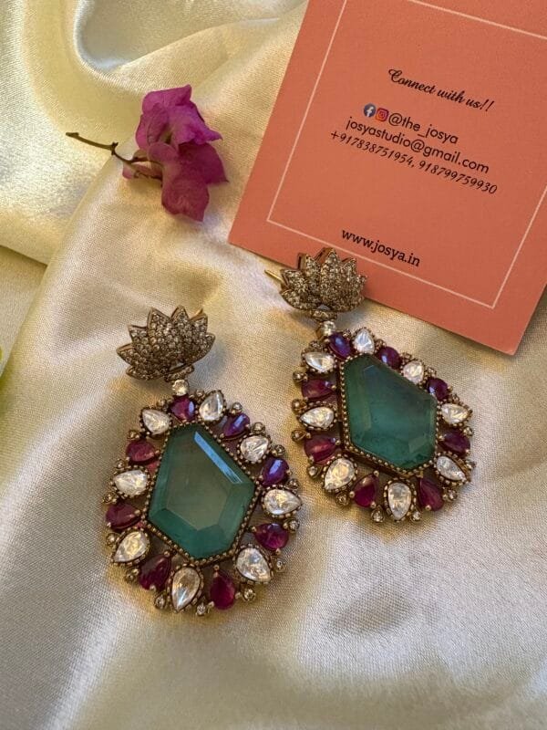 Charun Polki Earrings