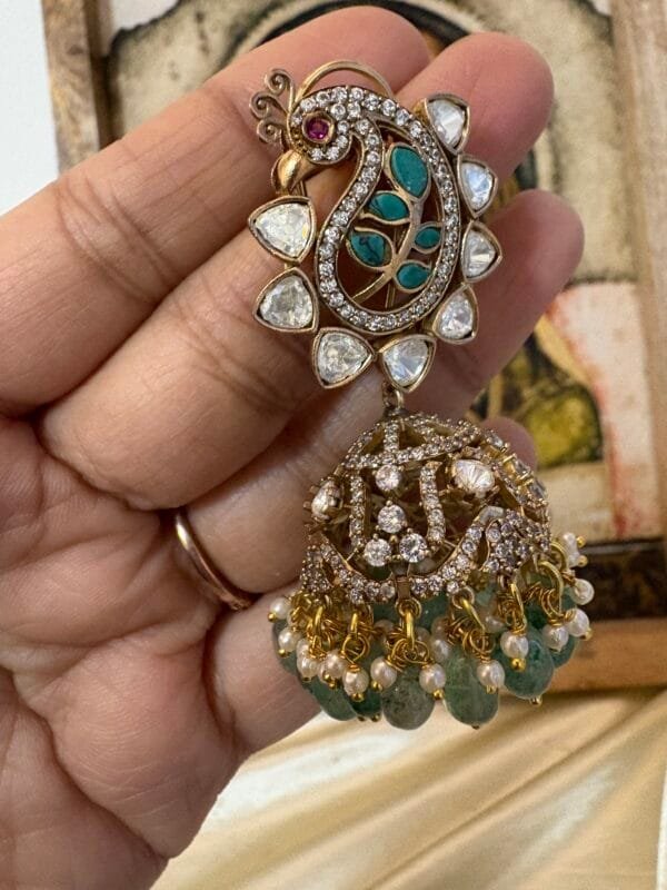 Tashi Polki Earrings - Image 7