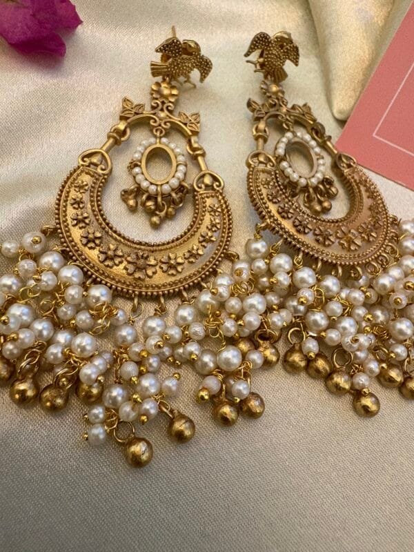 Alya Chandbali Earrings - Image 2