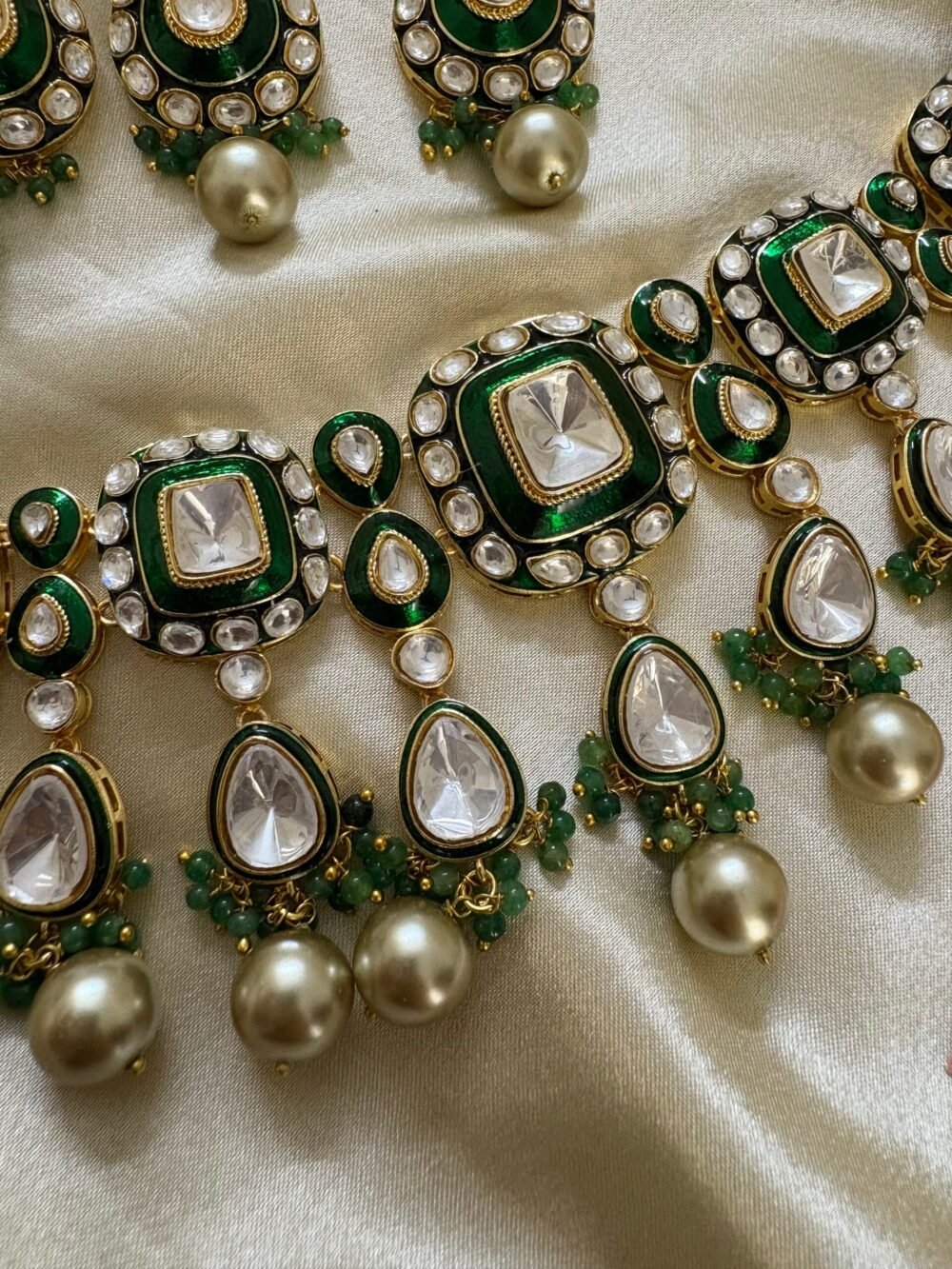 Aapti Polki Choker Set - Image 2