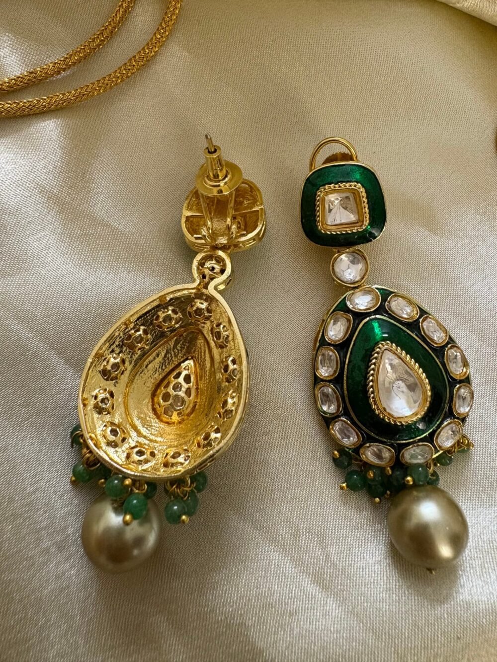 Aapti Polki Choker Set - Image 5