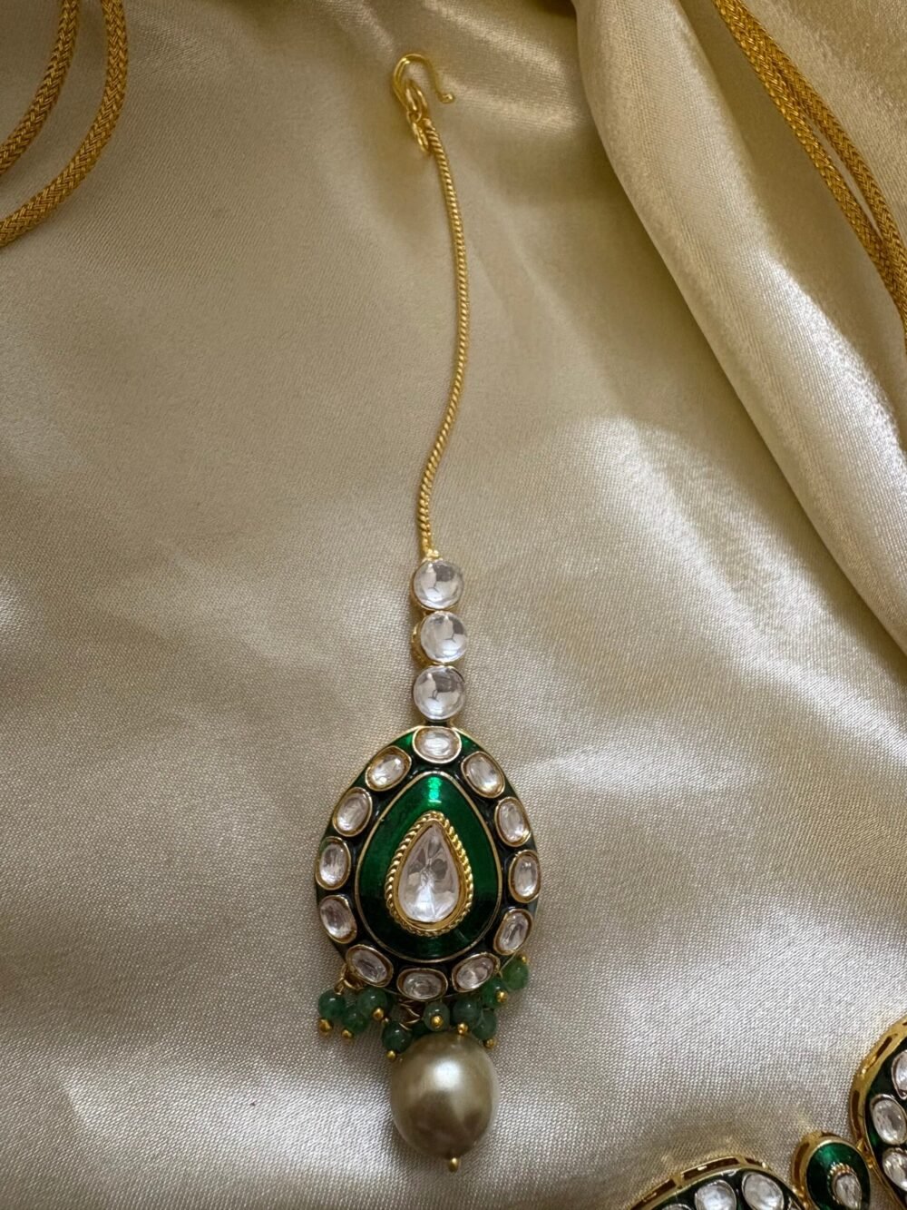 Aapti Polki Choker Set - Image 6