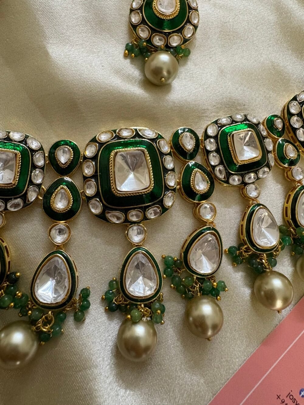 Aapti Polki Choker Set - Image 8