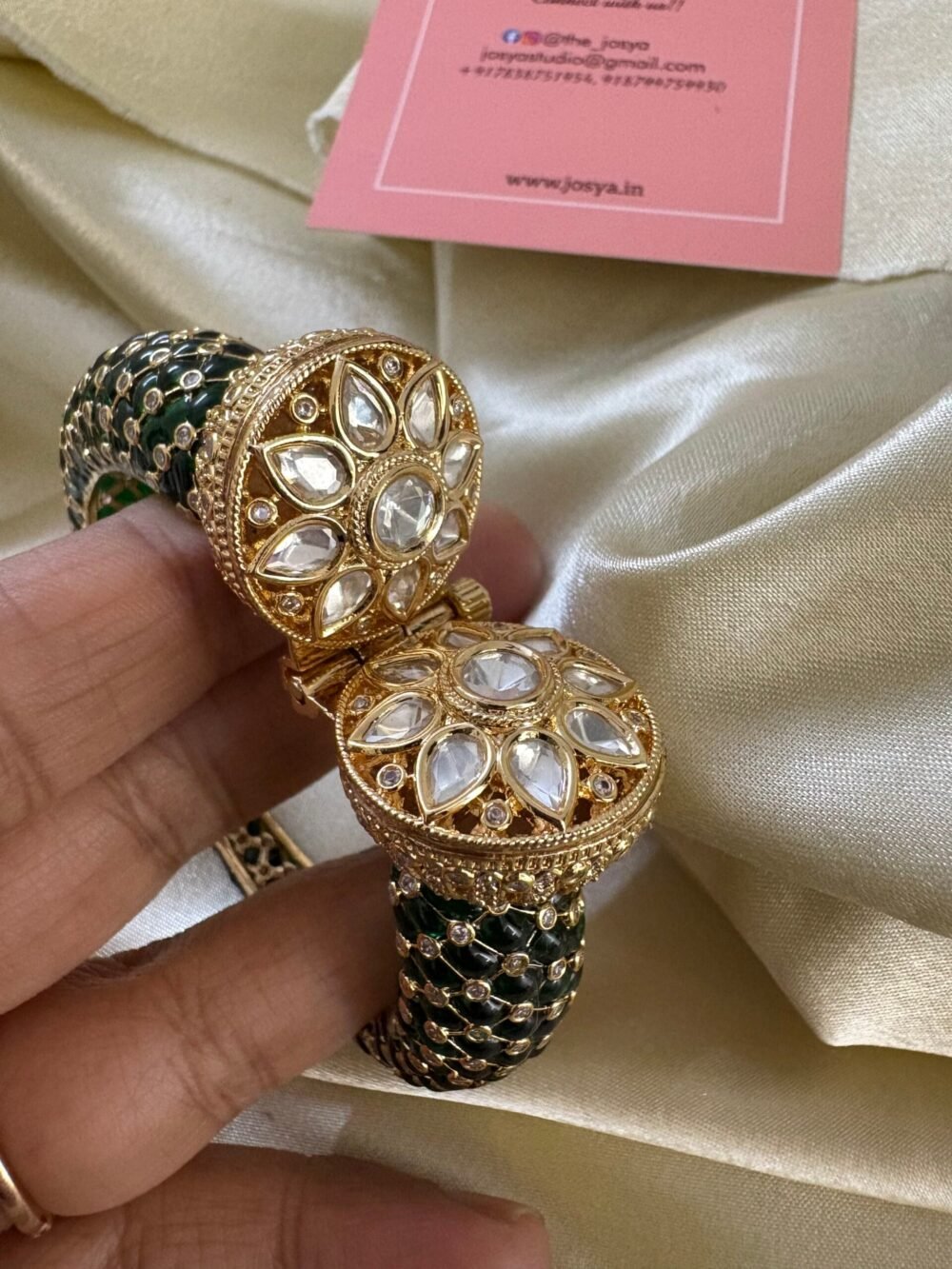 Ritara Polki Bracelet - Image 3