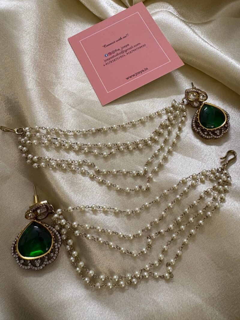 Greenlee Hairchain Earrings