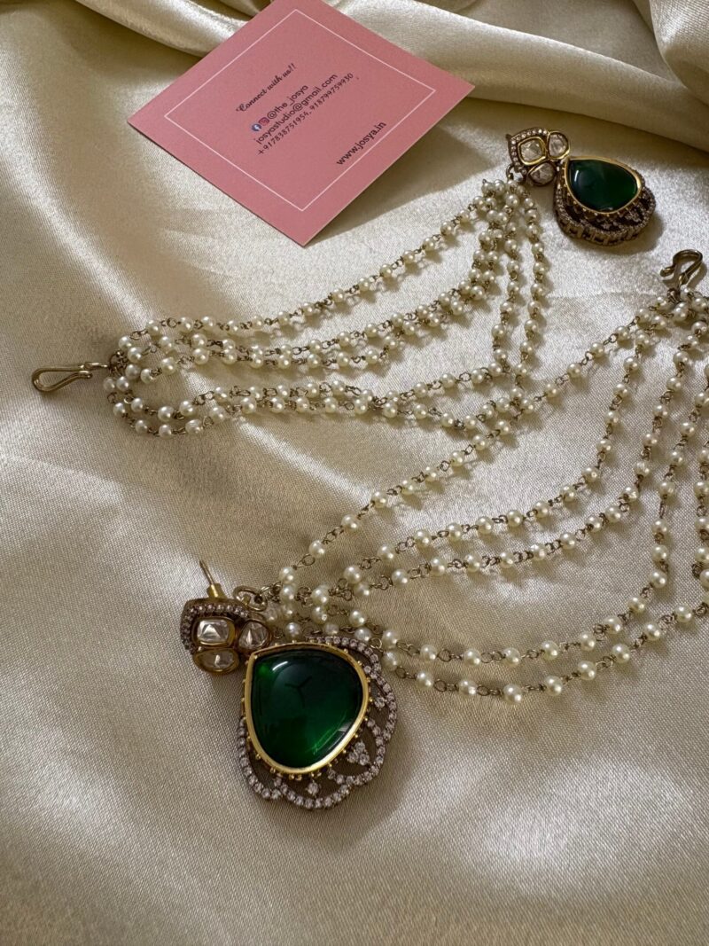 Greenlee Hairchain Earrings - Image 5