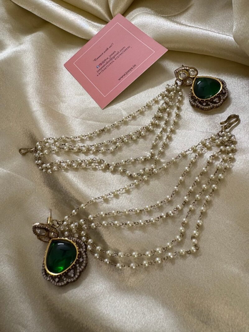 Greenlee Hairchain Earrings - Image 6