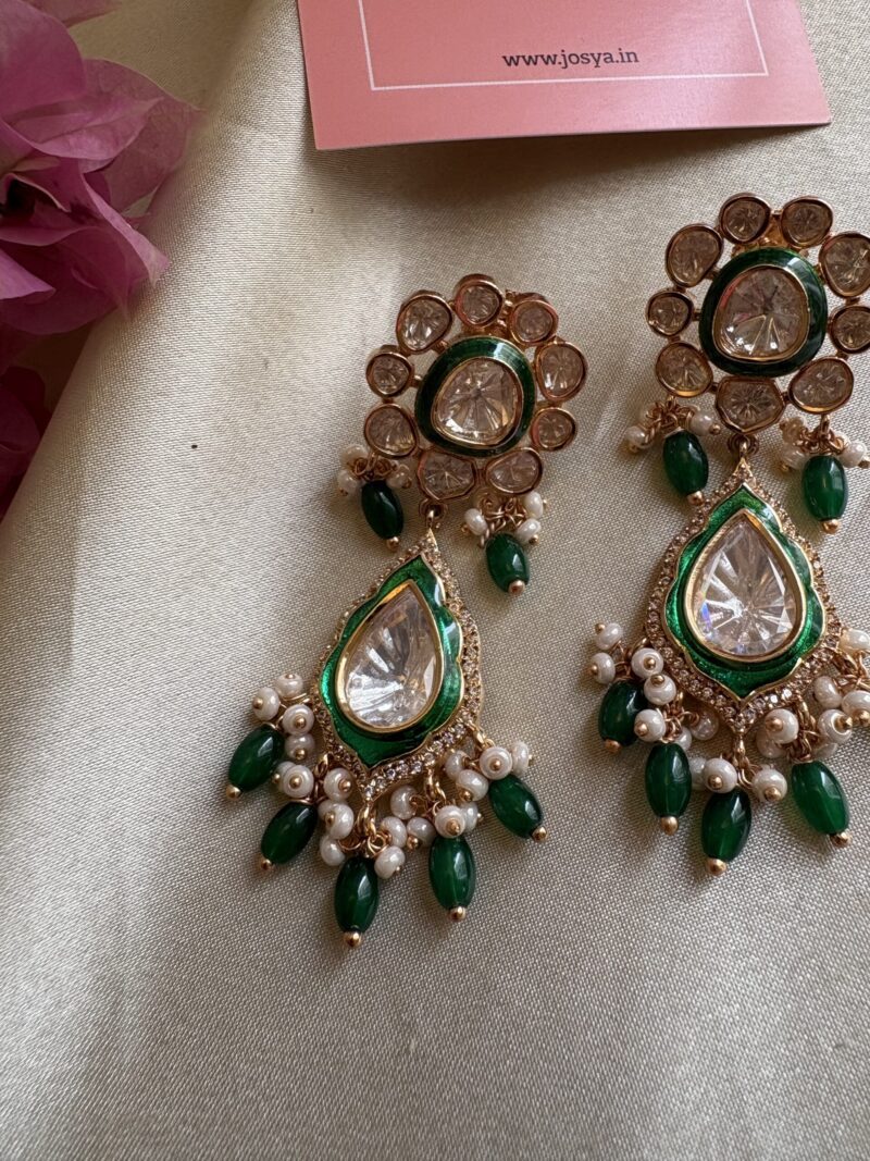 Cherished Polki Earrings - Image 2