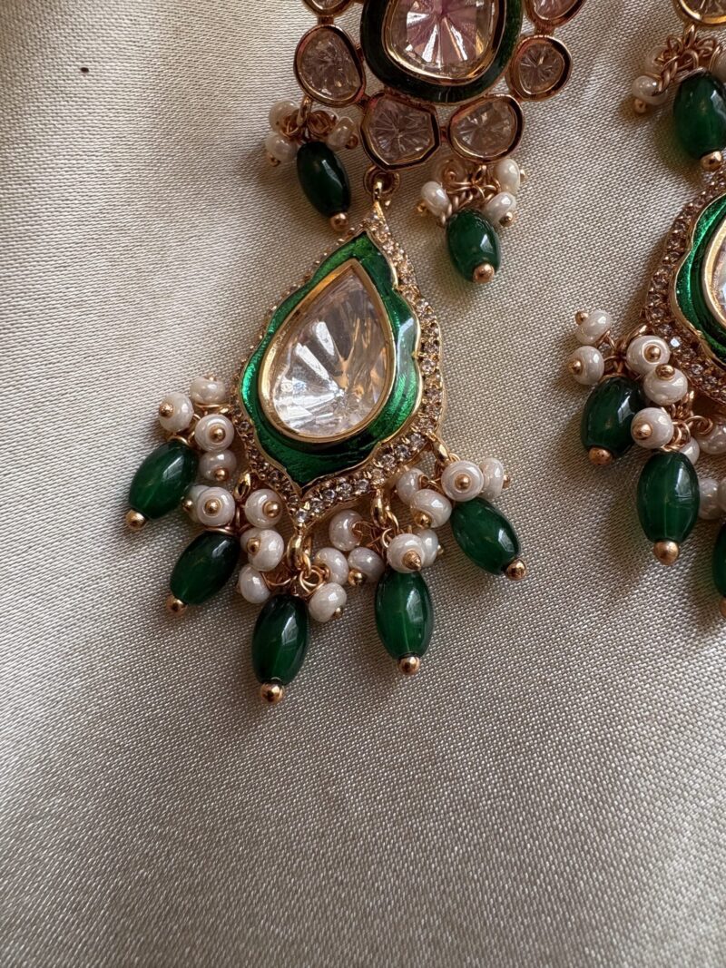 Cherished Polki Earrings - Image 4