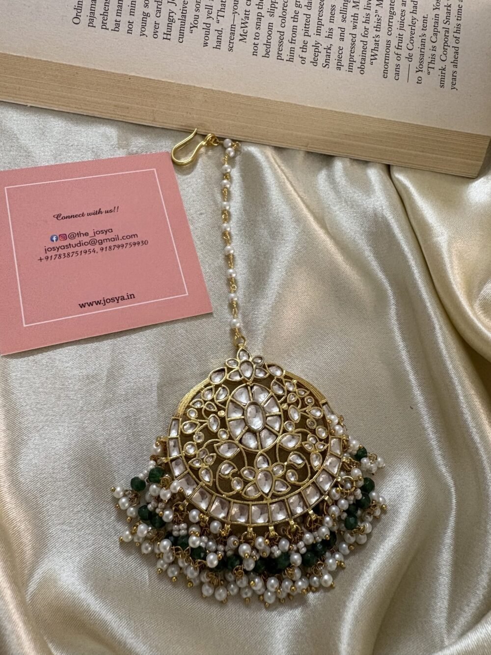 Ruchita Bigsize Kundan Maangtikka - Image 6